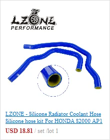LZONE-9 шт. комплект силиконовых шлангов радиатора для 02-07 Subaru Impreza WRX/STi GDA/GDB EJ20 JR-LX1803C-QY