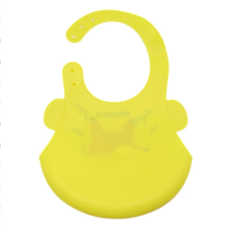 Warmom-babero de silicona impermeable para beb&eacute; reci&eacute;n nacido, delantal de dibujos animados, ajustable, pa&ntilde;os, Bandana-5