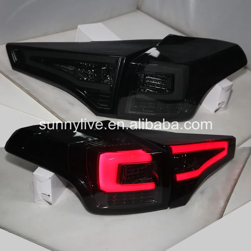 Светодиодная задняя подсветка черная версия для Toyota RAV4 led 2013 2015 tw|Фара авто в