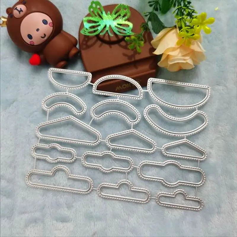 Металлическая бирка с надписью Data corte buracos alinacraft для скрапбукинга | Дом и сад