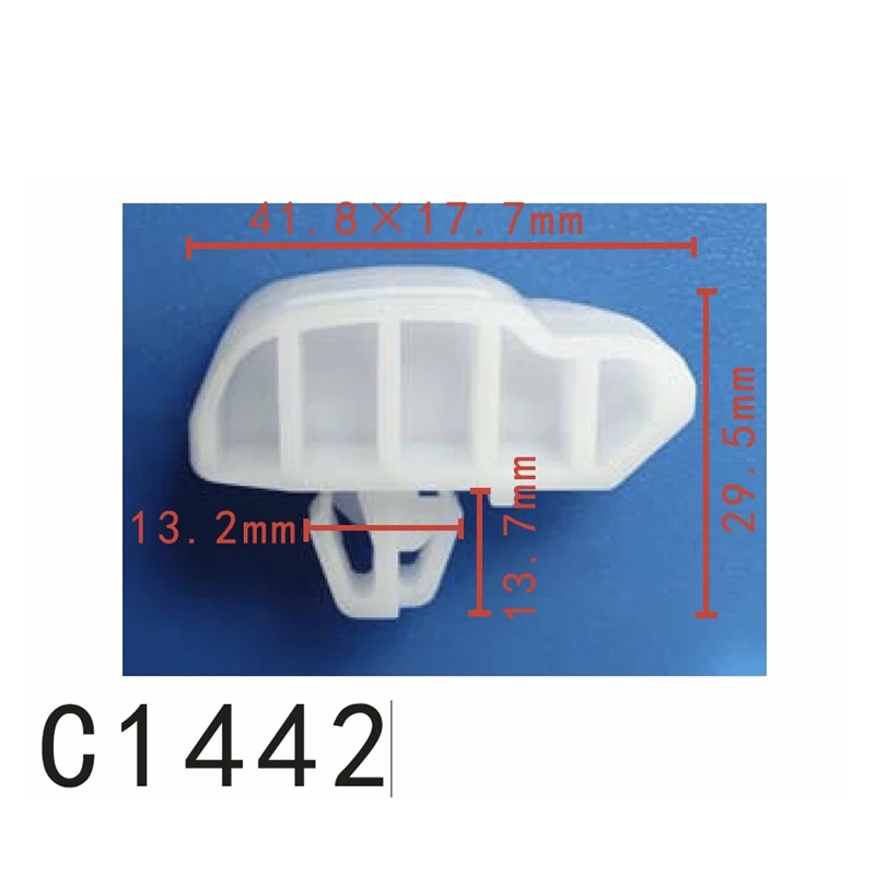 

100x /500x OEM нейлоновый молдинговый зажим для Honda 75328-SM4-A01 75328SM4A01