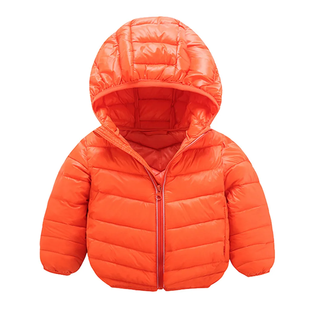 Зимнее пальто для маленьких мальчиков однотонная одежда с длинными рукавами