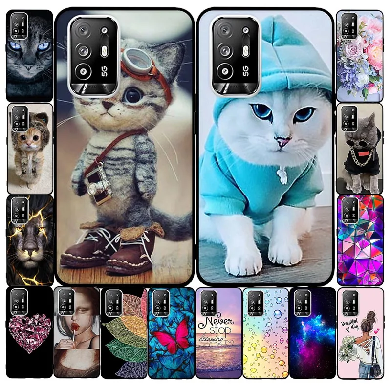 

For OPPO A94 5G Case Shockproof Soft silicone TPU Back Cover For OPPO A95 5G Phone Cases for Oppo F19 Pro Plus 5G Reno5 Z 5G