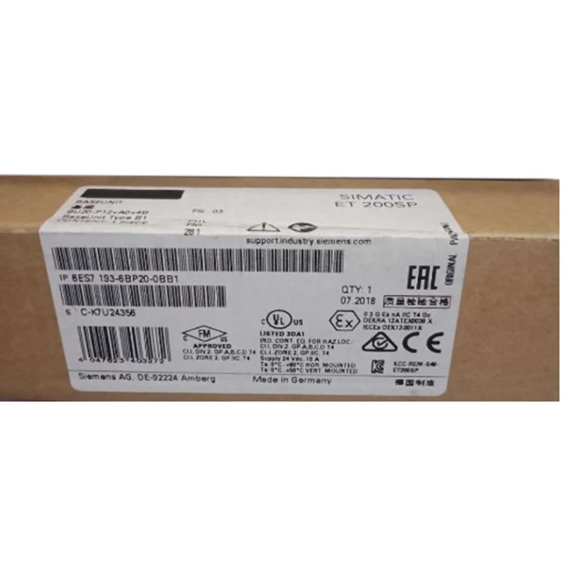 

Склад и гарантия 1 год, новый цифровой модуль 6ES7193-6BP20-0BB1 6E57193-6BP20-0DC0