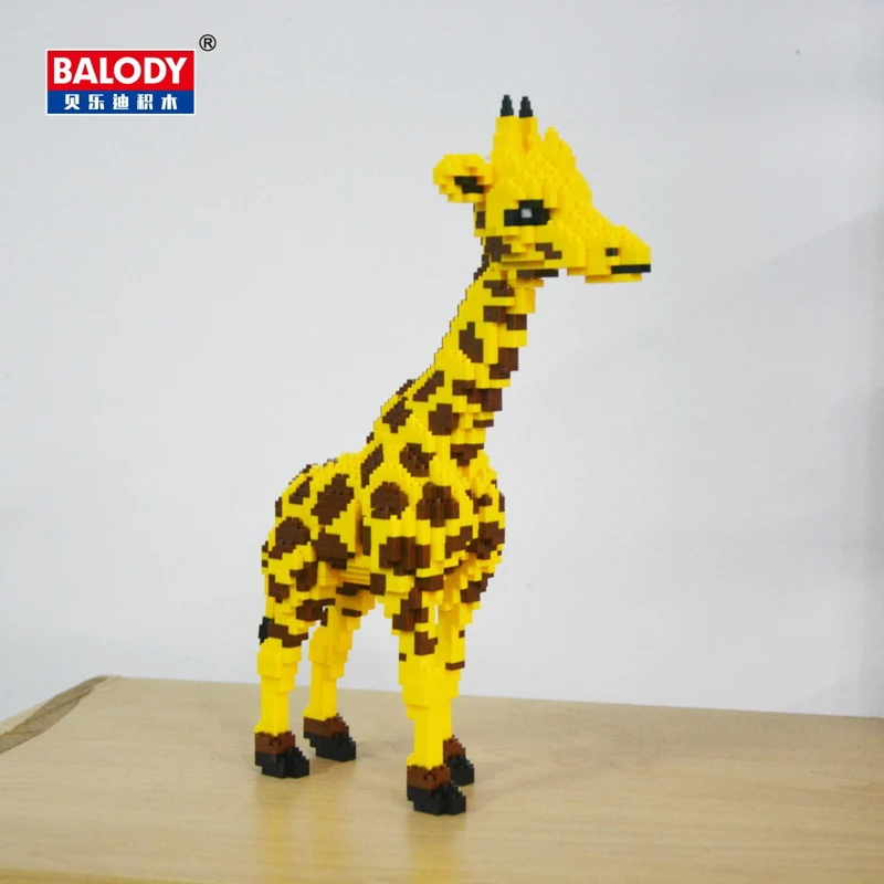 Balody Husky Corgi собака динозавр персидский кот Лев попугай Кролик Утка животное