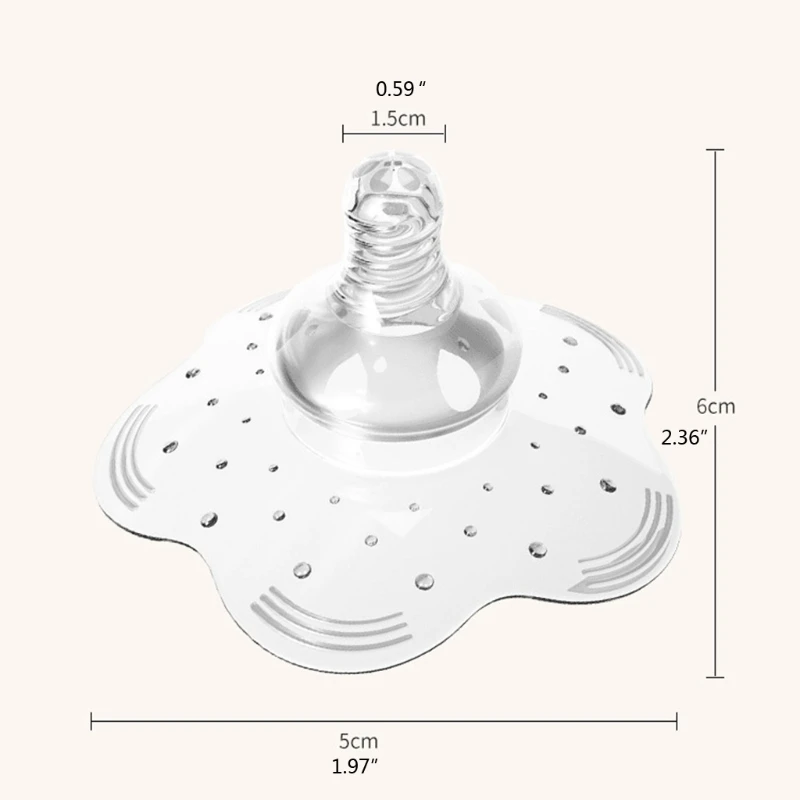 

Silicone Nipple Protector Breastfeeding Mother Protection Cap Shields Milk Cover