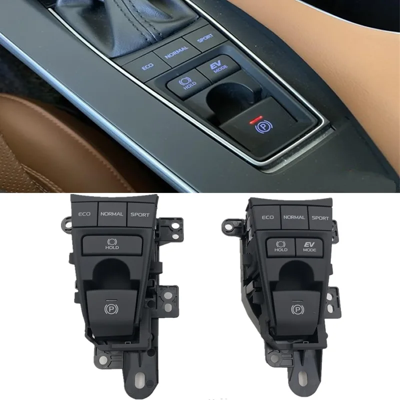 Interruptor electrónico de freno de estacionamiento, botón de freno de mano, Modo deportivo ecológico para Toyota Camry 2018 2019 xv70 v70
