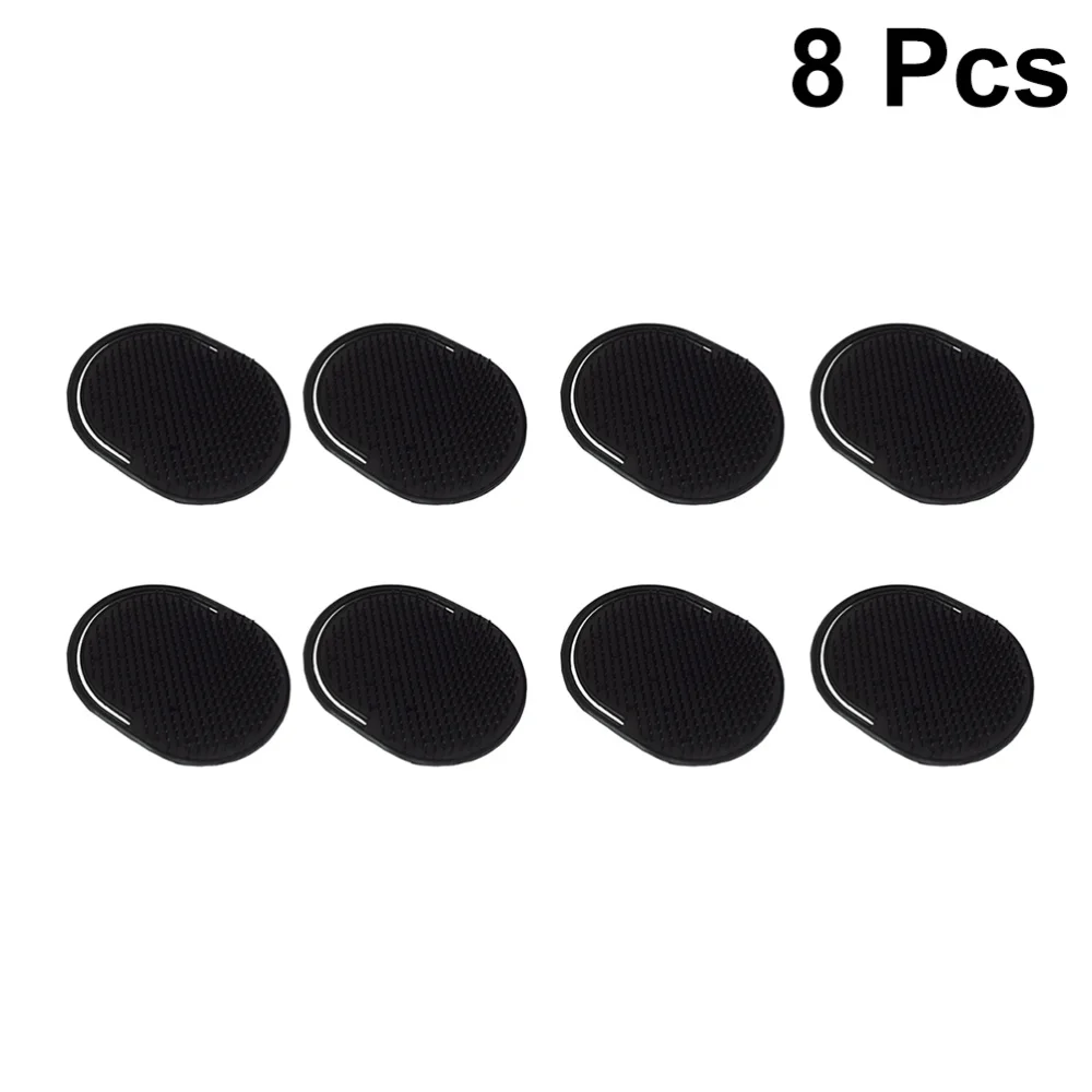 

8pcs Prcatical Shampoo Brush Portable Barber Cleaning Comb Hair Brush for Man