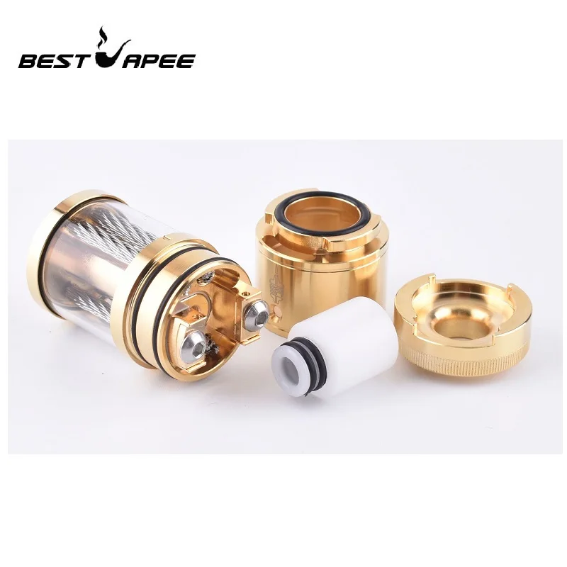 23 мм Bogati 1:1 RTA сменная емкость для жидкости Atomizer испаритель с одной катушкой