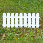 Пластиковый забор для внутреннего двора, сада, детского сада, цветка, огорода, небольшой забор, сделай сам, Рождественское украшение