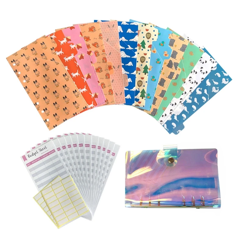 

Creative Loose Leaf Book Envelope Customized Set Contains Envelopes and Stickers 85DC