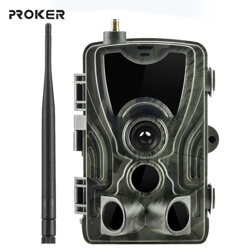 Cellular Mobile Hunting Camera 2G MMS SMS GSM 16MP 1080P Infrared Wireless Night Vision Wildlife Trail HC801M | Безопасность и