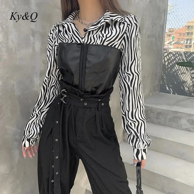 Сексуальный v-образный вырез элегантные язычком на шнуровке Корсет-белую полоску