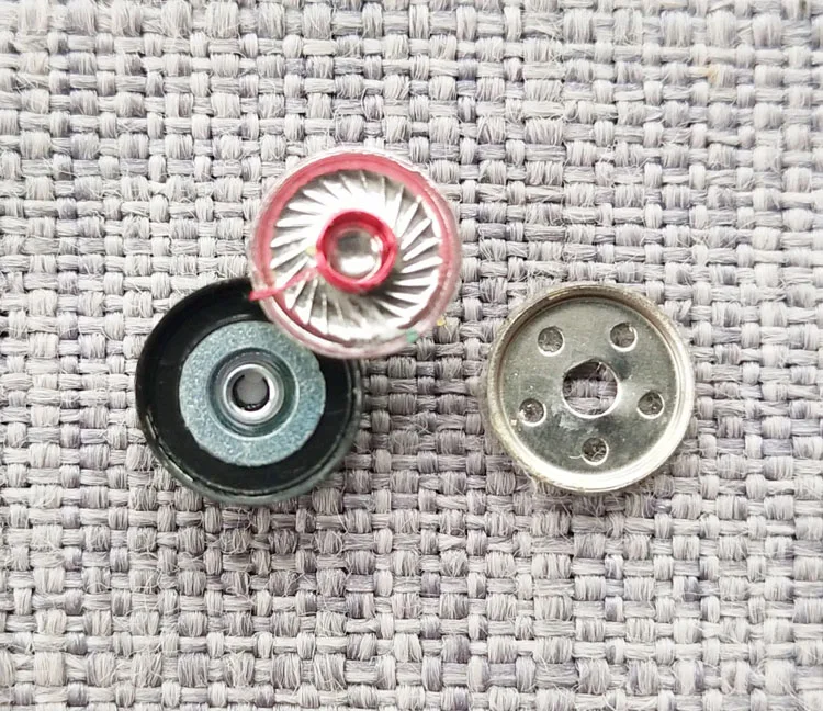 8 мм титановая пленка динамик для наушников-вкладышей с блоком сопротивления |