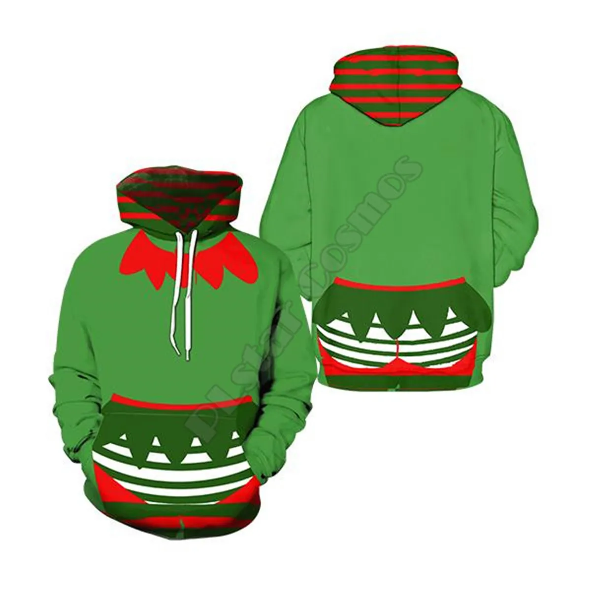 

Elk Christmas Hoodies 3D Printed Pullover Men For Women Fashion Sweatshirts Streetwear Drop Shipping 02