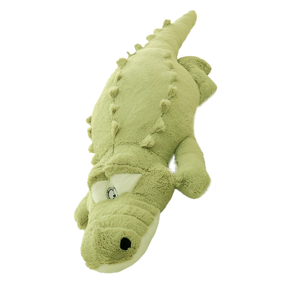 

1Pc Plush Doll Alligator Doll Practical Throw Pillow Home Ornament (Green)