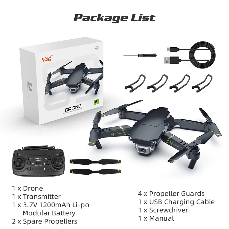 Глобальный Дрон EXA GD89 4K Дрон Квадрокоптер Профессиональный Wifi FPV Дрон Дроны с камерой HD Дрон X PRO VS SG106 E58 E520