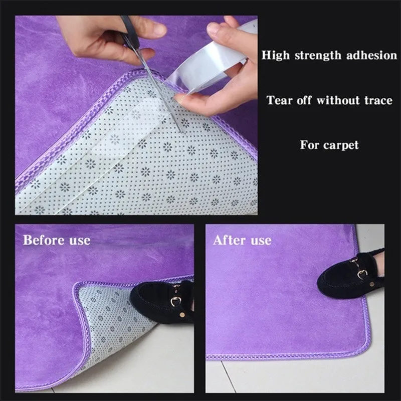 Кухонный аксессуар органайзер бесследная нано волшебная лента многоразовая