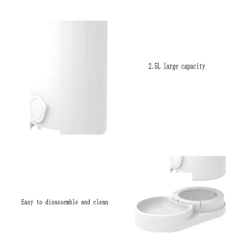 Автоматическая кормушка для собак кошек и щенков поилка воды миска посуды