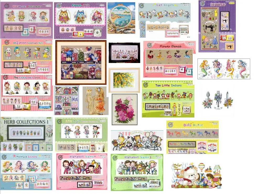 Набор для вышивки крестиком из хлопка Luca-S B2241 HH | Дом и сад