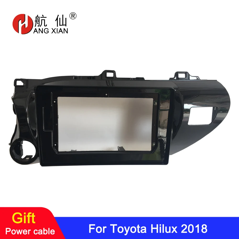 HANGXIAN 2 Din автомобильный радиоприемник рамка для Toyota Hilux 2018 DVD плеер gps навигатор
