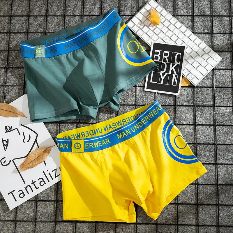 

Хлопковые боксеры, мужское нижнее белье, 2-4 шт./лот, большие размеры, трусы, лето 2021, хит продаж, модные мужские шорты, 90 кг, U выпуклые, двойные, ...