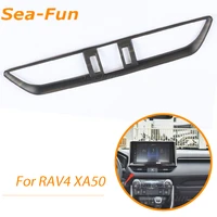 for toyota rav4 rav 4 xa50 2019 2020 car dashboard middle air conditioning ac vent outlet cover trim interior accessories abs