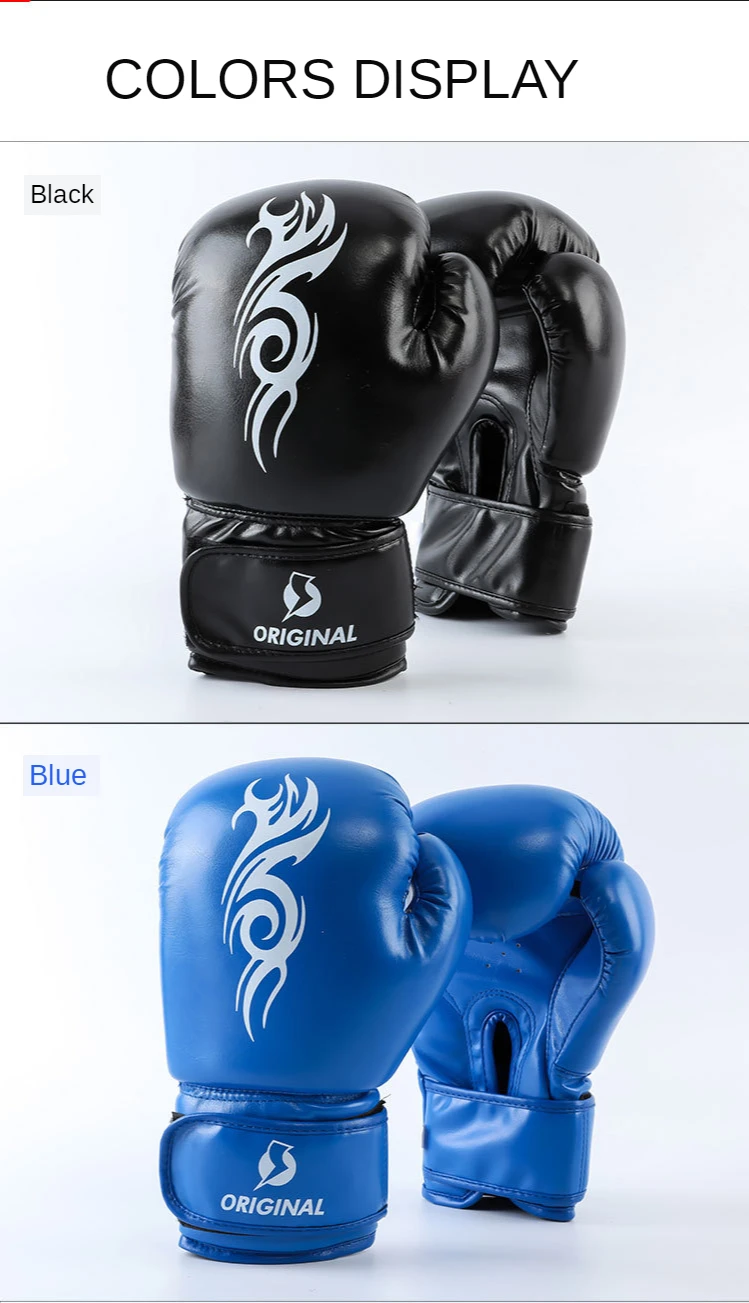 

Kick Боксёрские перчатки для Для мужчин Для женщин Для мужчин искусственная Каратэ Муай Тай Guantes де Boxeo Бесплатная бой ММА Санда обучение взро...