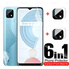 6in1 гидрогель пленка для Realme C21 C 21 спереди и длинное сзади HD с обмоткой эластичной пленкой для oppo realme 6 7 8 Pro 8 5g 8pro Камера объектив защитная пленка