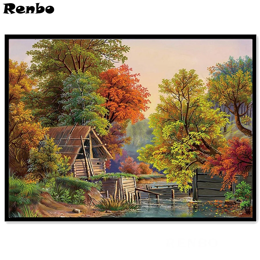 Алмазная 5D картина сделай сам Набор для вышивки крестиком с изображением