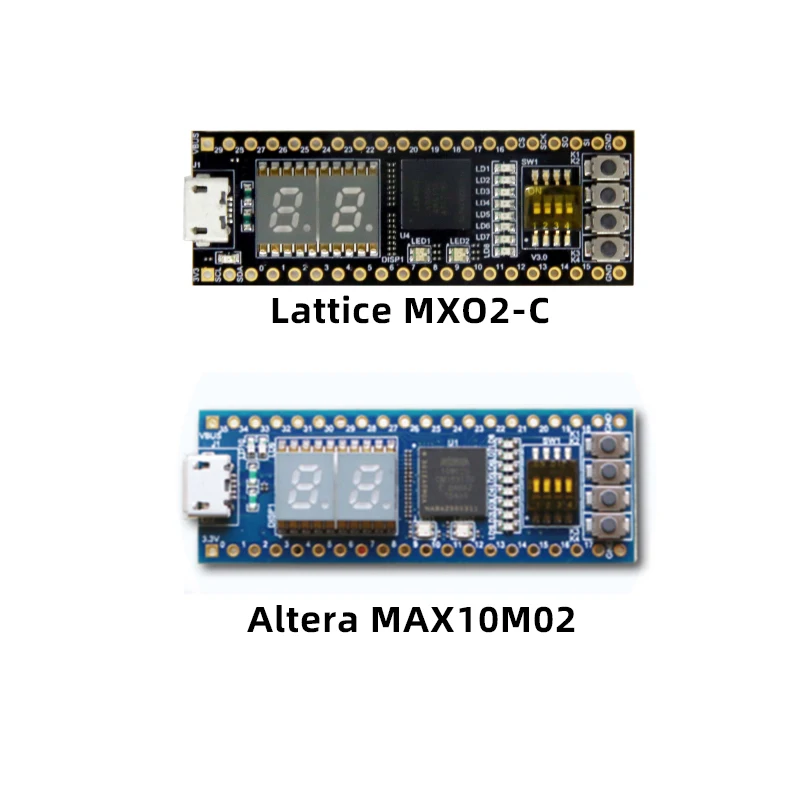 Step FPGA макетная плата MAX10-02 MXO2-C Altera решетчатая обучающая основная ADC DAC |