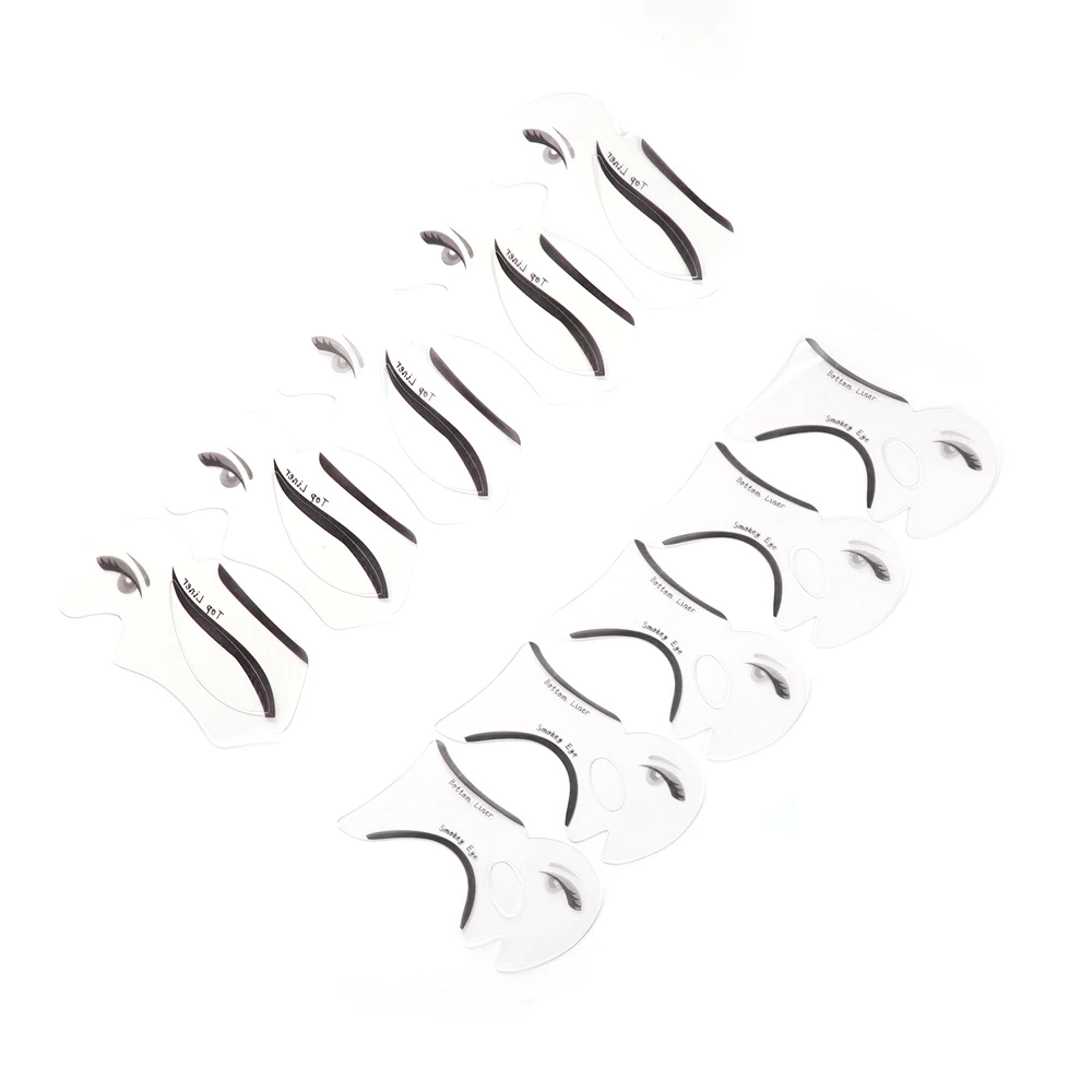 10 шт. трафарет для подводки глаз век модели детской профессиональные трафареты