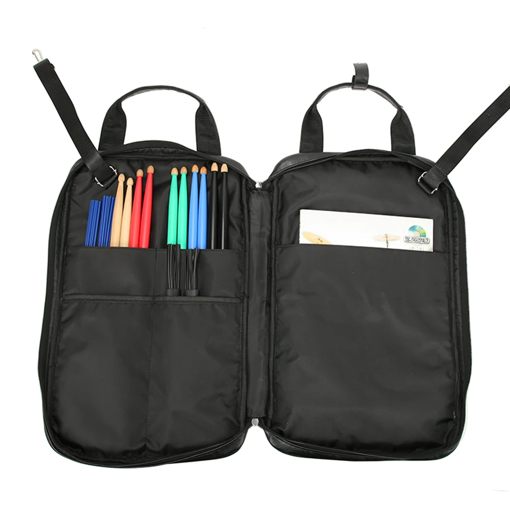 Полиуретановая кожа барабанная палочка сумка для переноски музыкальная книга