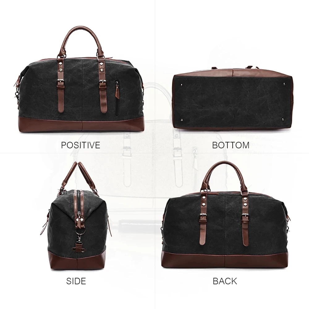 Large Capacity Travel Bags Handbags Luggage Canvas Bag Cut-proof Overnight Travel Bags Shoulder Bags Dropshipping 6841