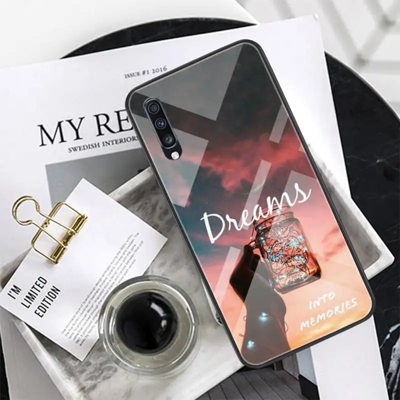 

Classic quotations Phone Case Tempered Glass For XiaoMi 8SE 6 8lite MIX2S Note 3 Redmi Note 7 5 4 Redmi 6A 5Plus 4X
