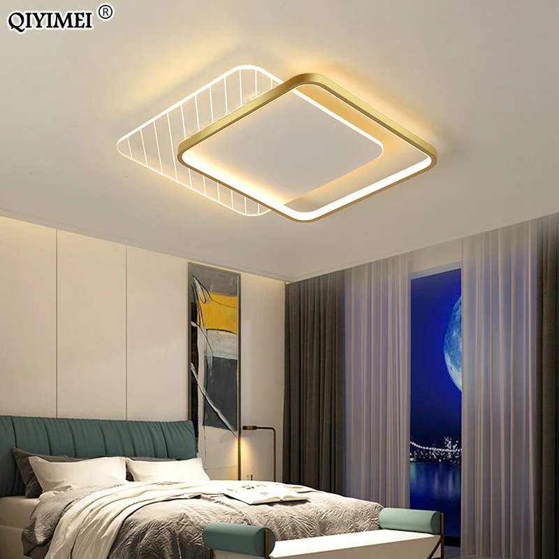 Luces de techo LED minimalistas modernas para sala de estar, sala de estudio, dormitorio, cocina, armario, lámpara de techo, hogar cálido