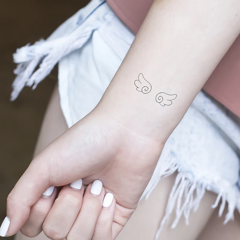 Золотая книга Феникс Временная Аэрограф трафареты татуировки для боди арта