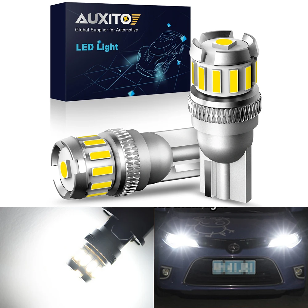 

AUXITO T10 Led W5W Canbus Car Interior LED Bulb For Hyundai Tucson 2017 Creta Kona IX35 Solaris Accent I30 Santa Fe Elantra Getz
