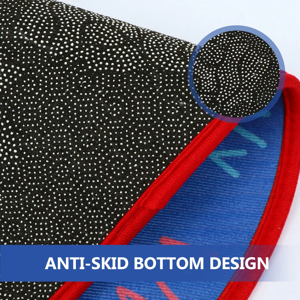 

1pc Baby Crawl Rug Cartoon Floor Mat Kids Play Mat Colorful Game Area Rug