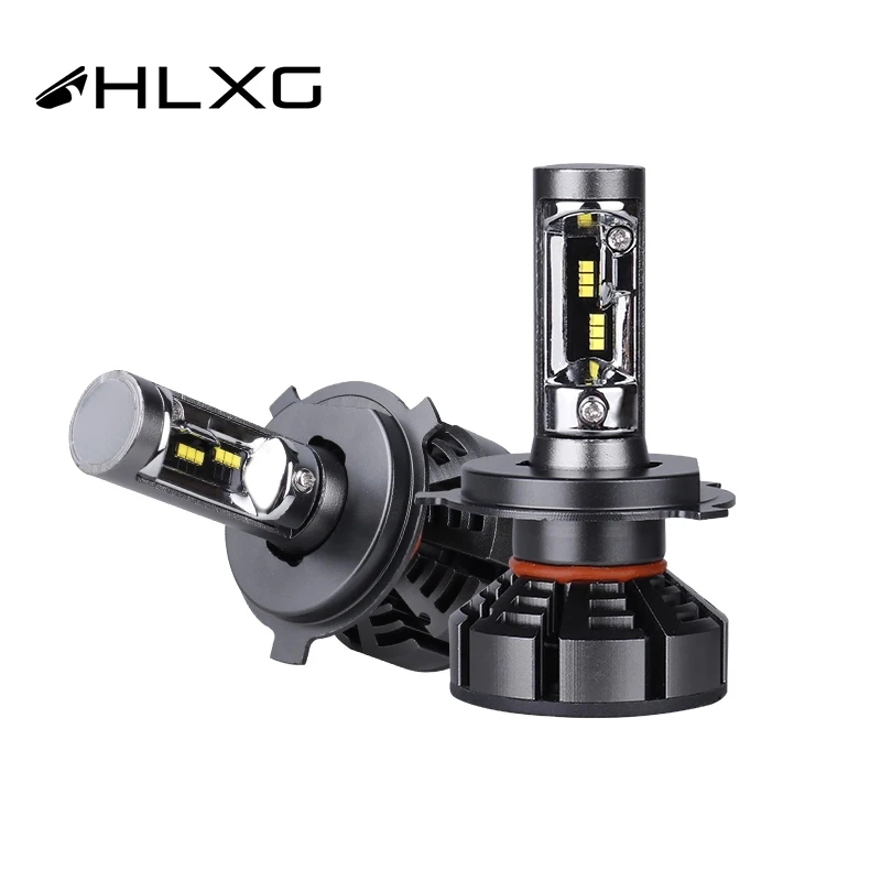 Светодиодная лампочка hlxg для автомобиля 6500K 4300K 5000 лм 72 Вт|Передние LED-фары авто| |