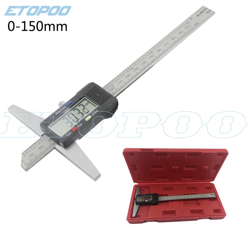 Цифровой штангенциркуль нутромер из нержавеющей стали 0 150 мм 6
