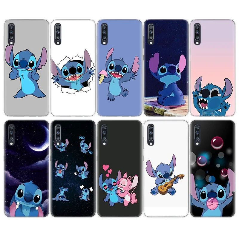 Из мультфильма Лило Стич модный дизайн Fundas чехол для Samsung Galaxy A51 A71 A50 A70 A20 A30 A40 A10 A20E