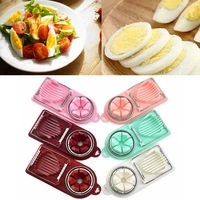 stainless steel egg cutter egg slicers multifunctional fruit vegetable cutting kitchen accessories slicing cooking gadgets