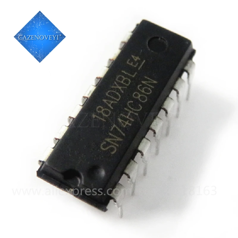 10pcs/lot SN74HC02N SN74HC08N 74HC132 SN74HC32 74HC86 74HCT04 74HC14 74HCT00 74HCT02 DIP-14 In Stock | Электронные компоненты и