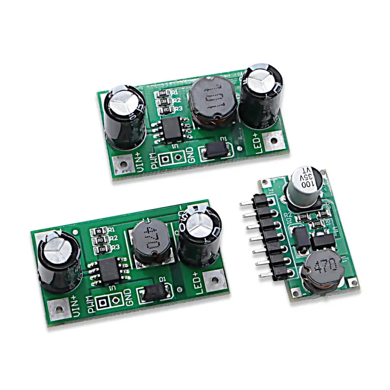 1 шт 3W 5V 35V светодиодный драйвер 700mA DC PWM модуль затемнения Вход понижающий