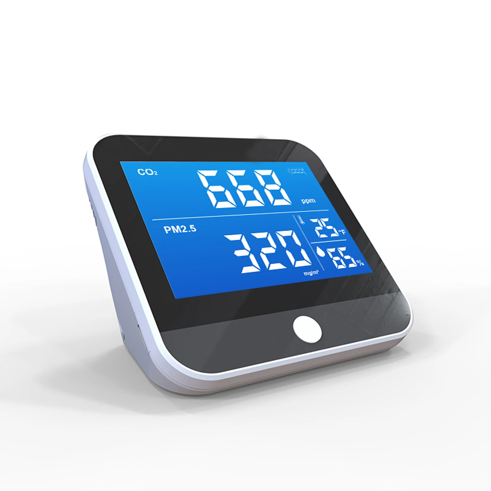 

Breathalyzer Air Quality Monitor Digital CO2 Meter co2 Sensor Common Display CO2 PM2.5 Temperature Humidity Detector Monitor