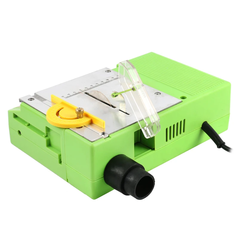 Mini Table Saw Handmade Multifunctional Woodworking Bench Lathe Electric Polisher Grinder DIY Circular Cutting Blade | Инструменты