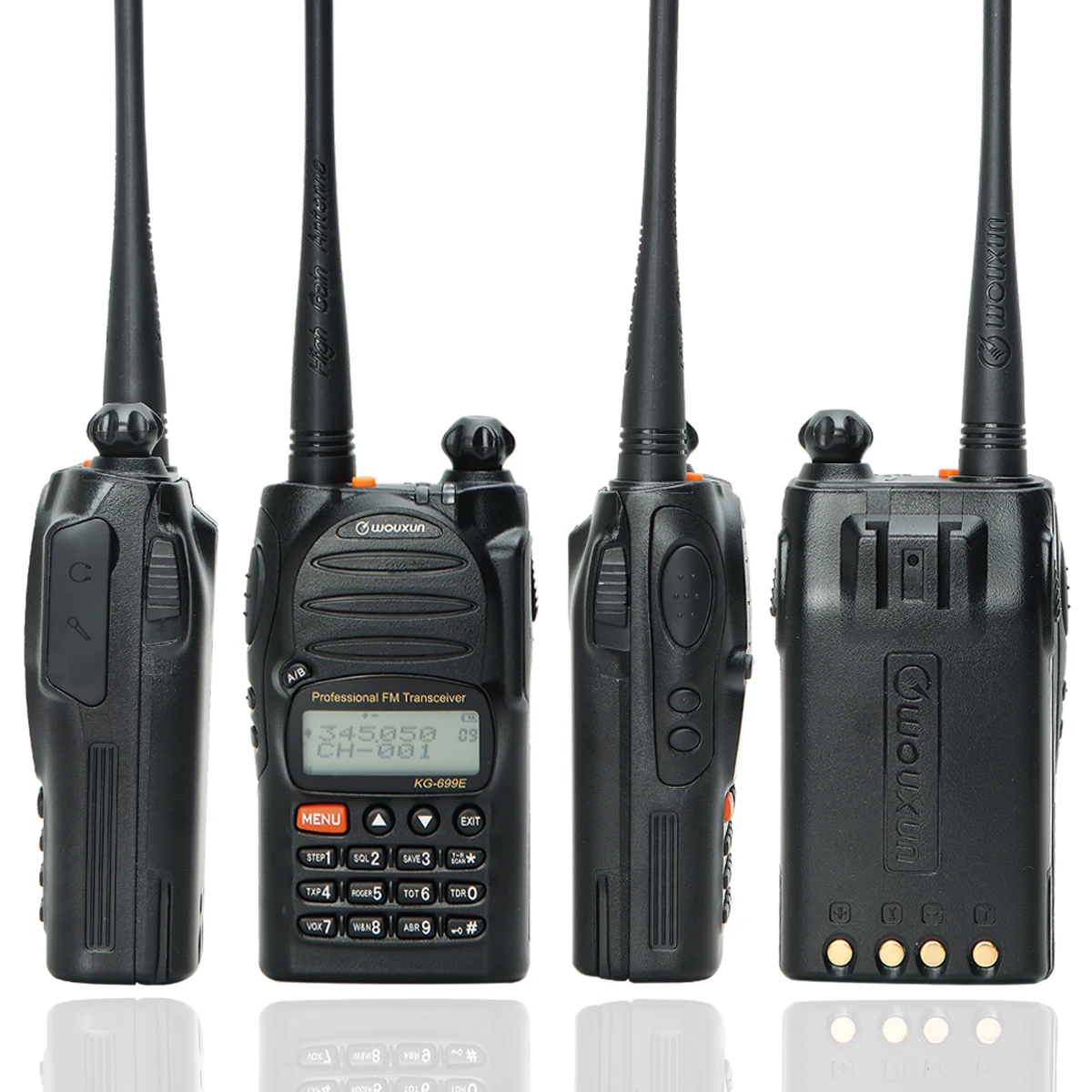 Телефон-рация wou300-350 МГц водонепроницаемость IP55 DTMF 5 Вт 1700 мАч | Мобильные телефоны