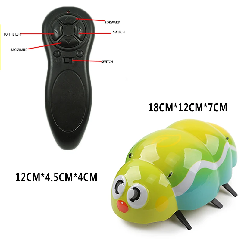 

Remote Control Insect Toy Robot Electronic Digital Insect Remote Control Pet Novelty Insect Model Creative Toy Christmas Gift