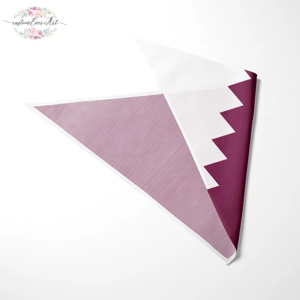 

The Quatar flag Dog Bandana Cat Bandana Pet Bandana Pet Accessory personalized name custom pet present scarf